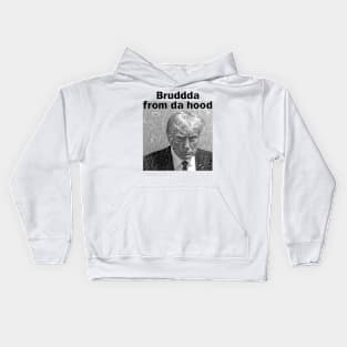 trump mugshot Kids Hoodie